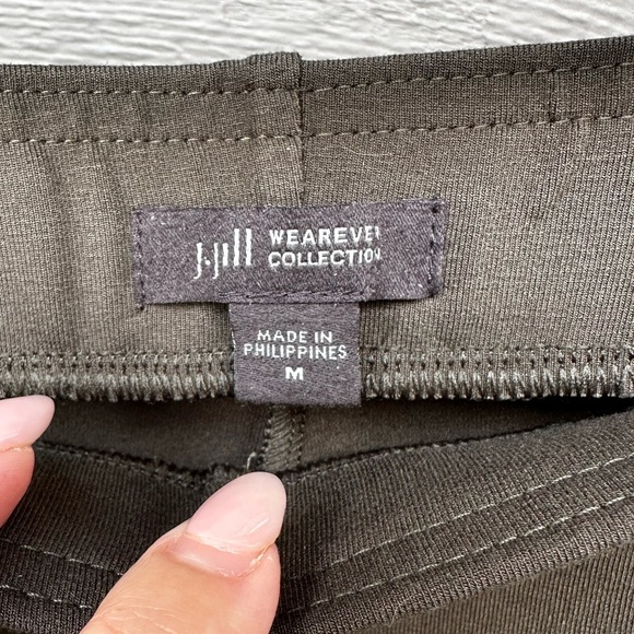 J.Jill Whatever Collection Women’s Olive Green Cargo Ankle Pants - Picture 4 of 5